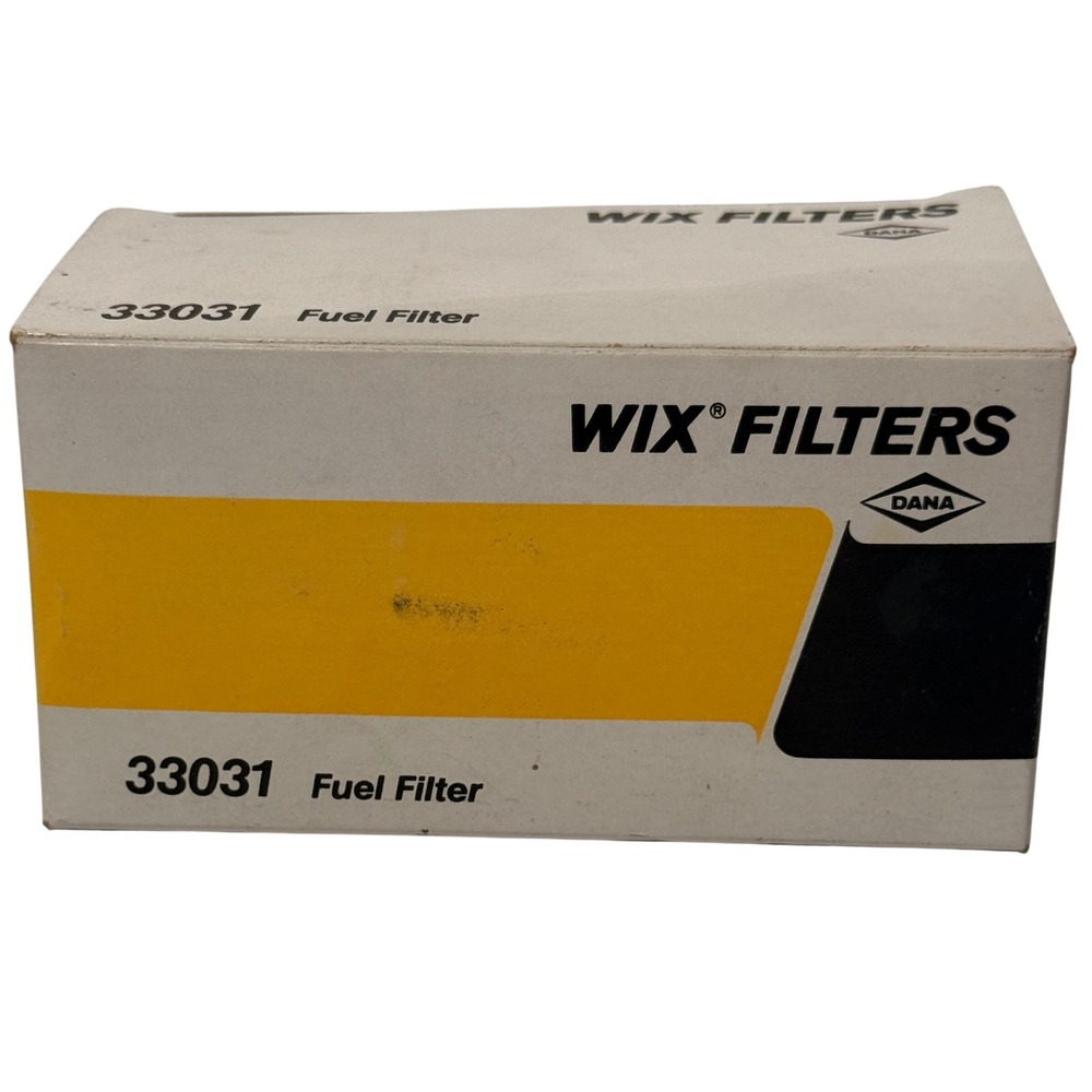 WIX 33031 Fuel Filter Inline Metal with Hoses and Clamps New in Box Made in USA
